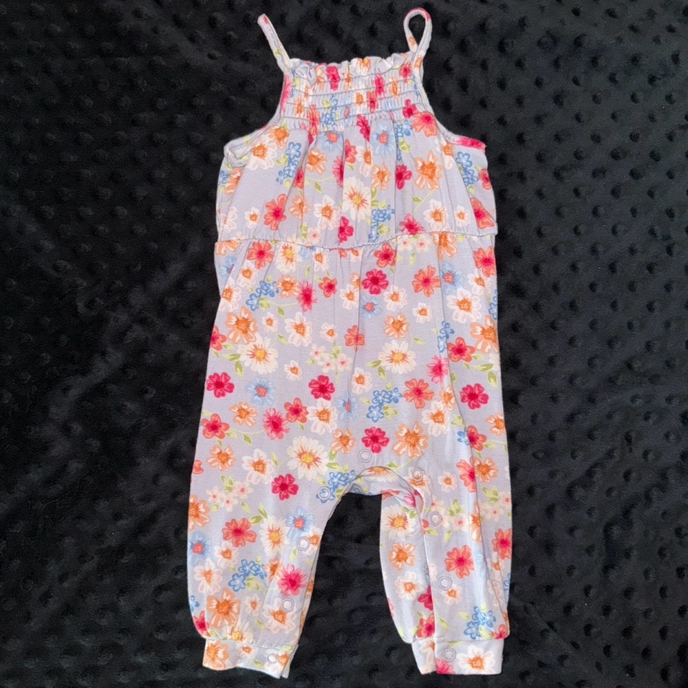 Carissa Sleeveless Smocked Jumpsuit